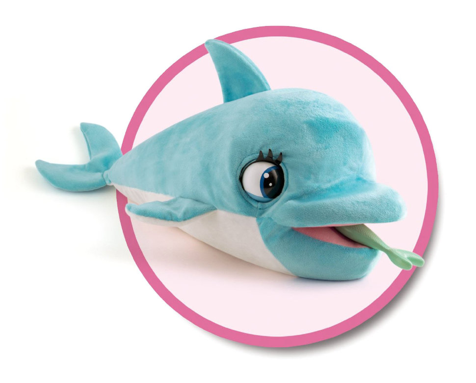 Интерактивная игрушка – IMC Toys Club Petz Дельфин BluBlu интерактивный, со звуковыми эффектами  